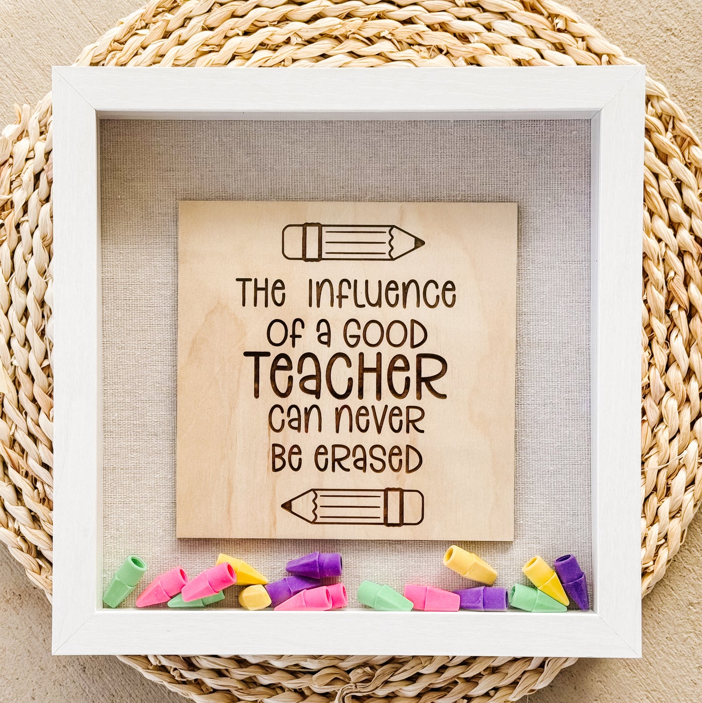 Teacher Appreciation Shadow Box
