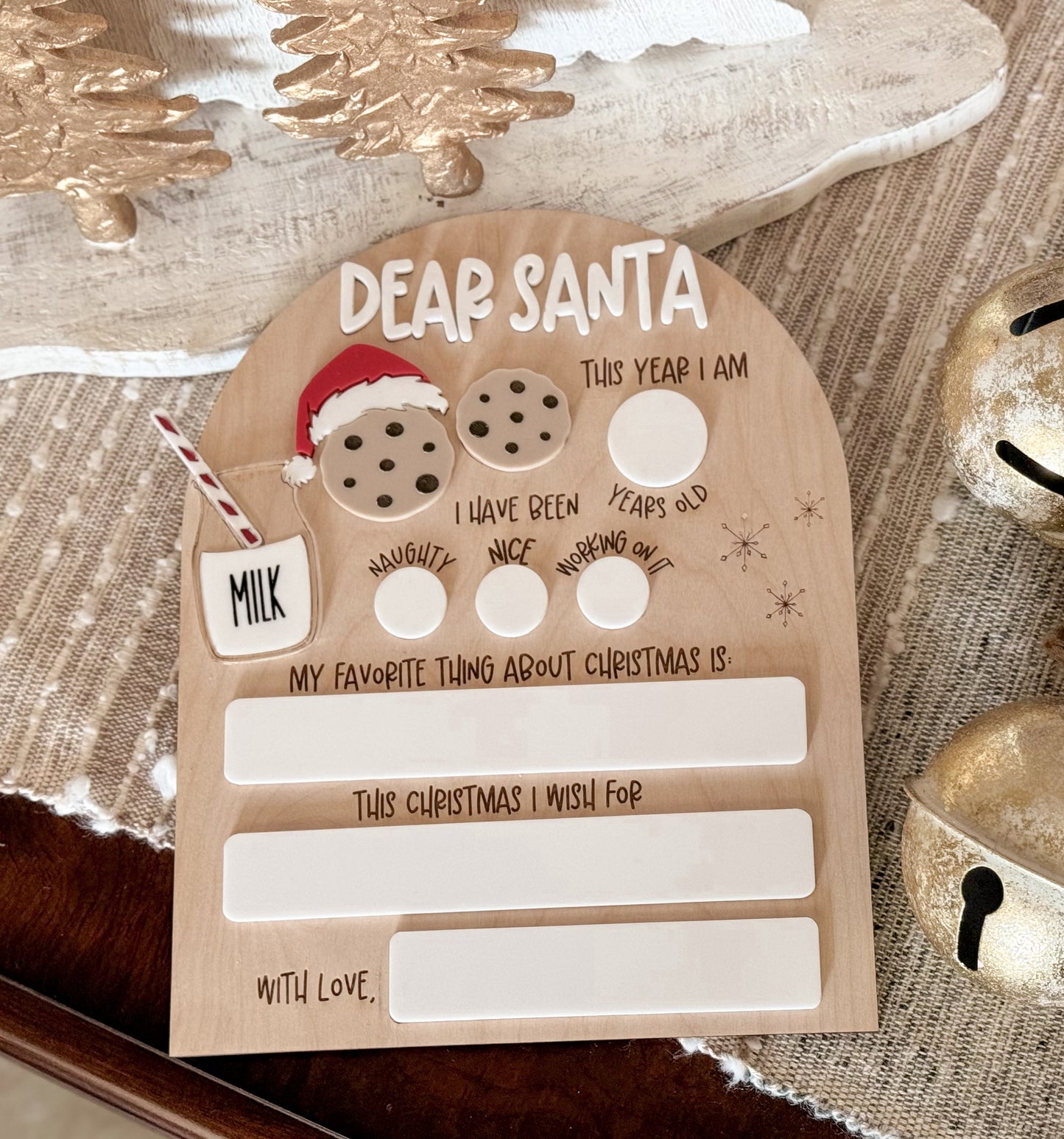 Dear Santa Sign