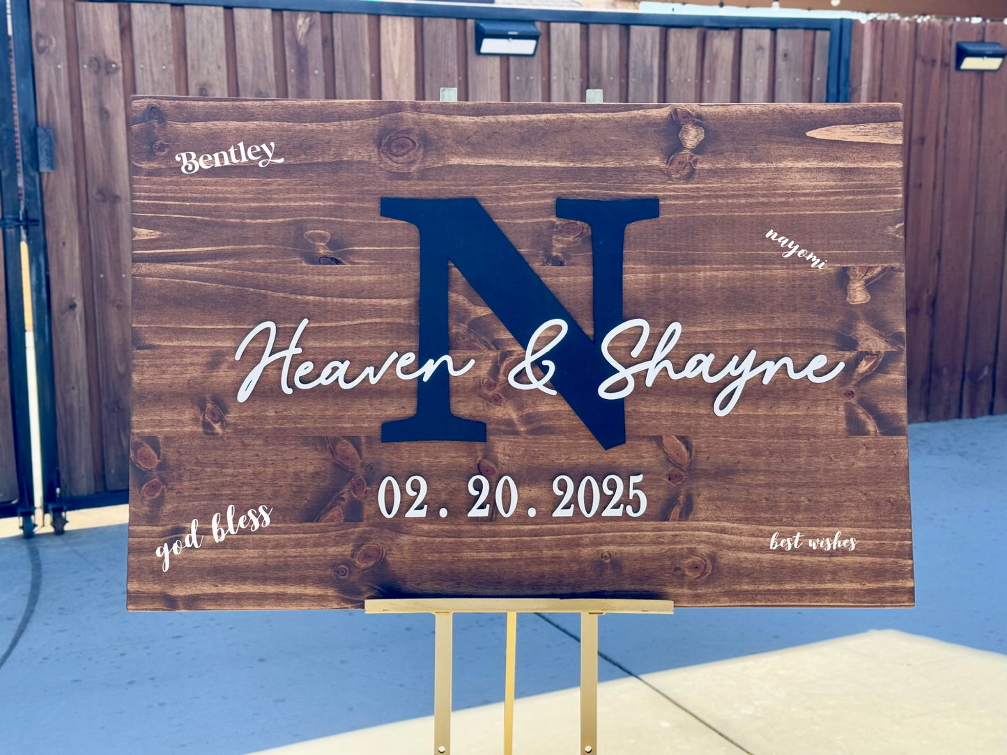 Wedding Guest Book Sign