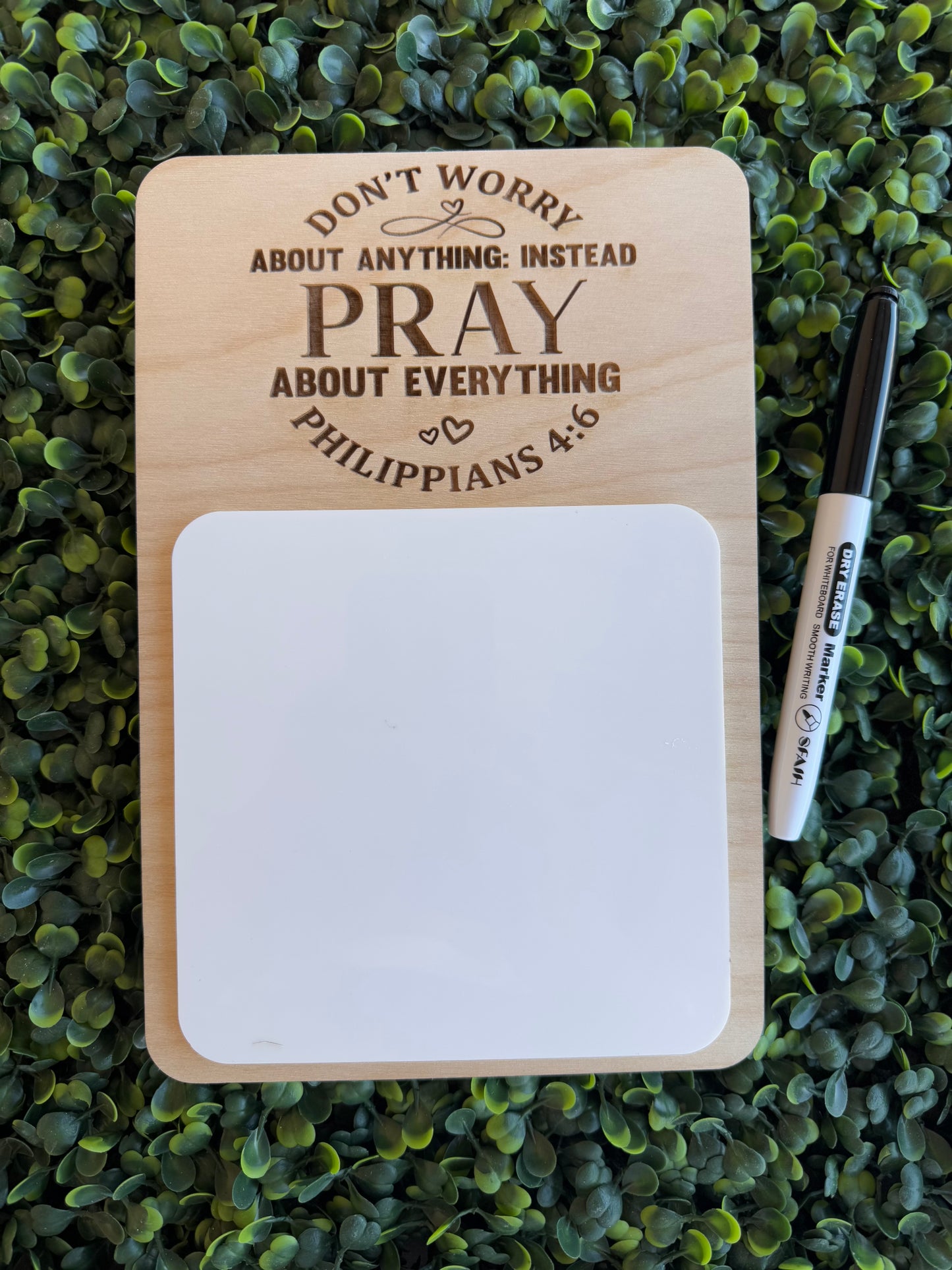 Prayer Board for the fridge