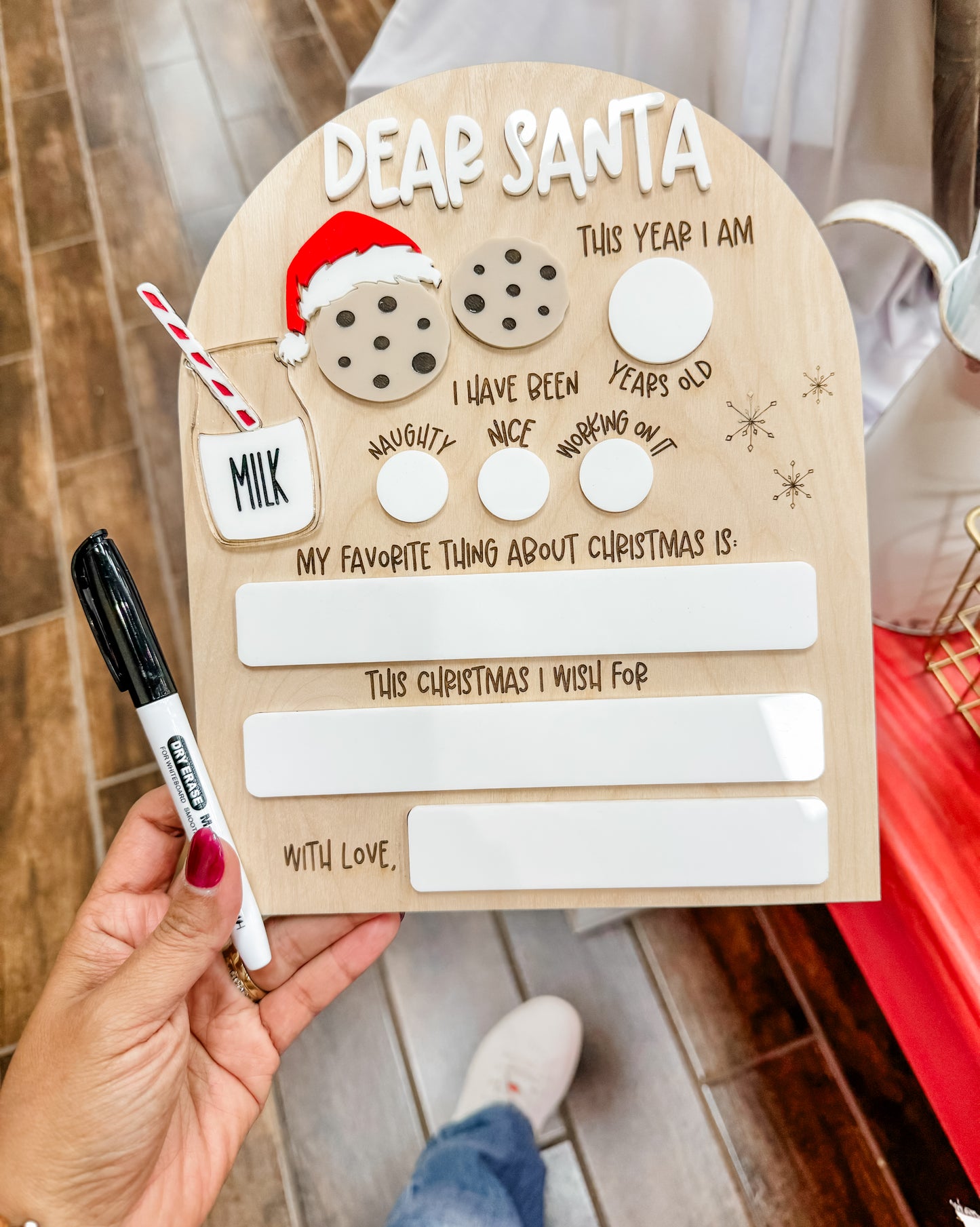 Dear Santa Sign