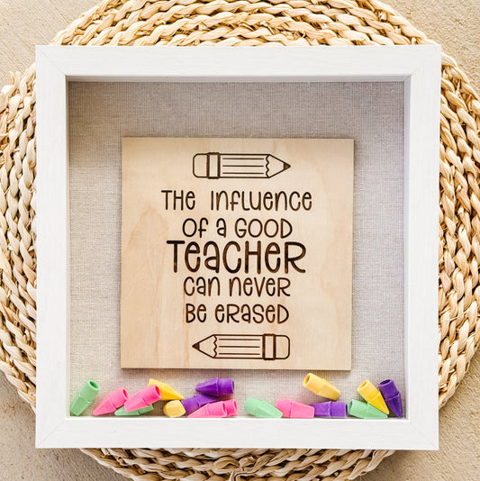 Teacher Appreciation Shadow Box