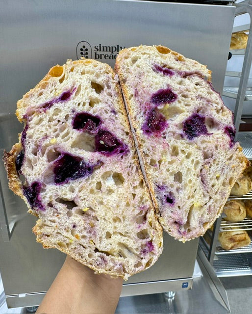 Lemon Blueberry Sourdough