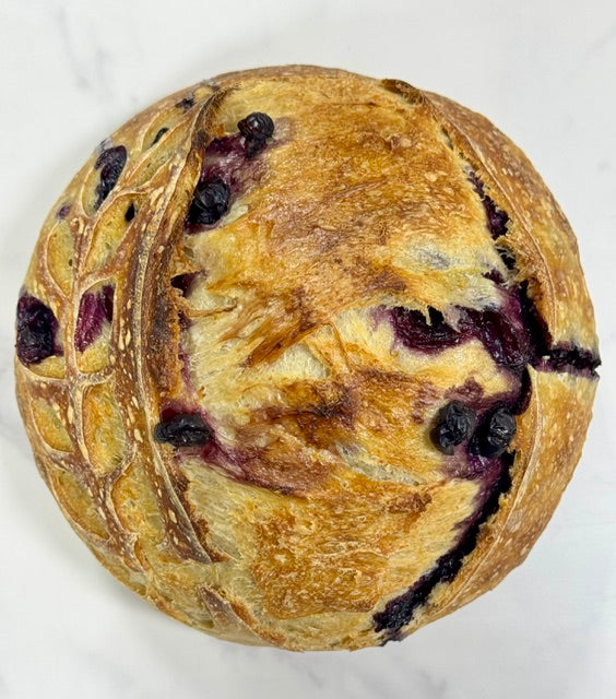 Lemon Blueberry Sourdough